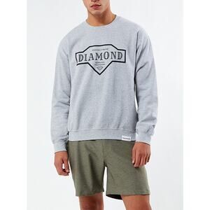 NWT Men's Diamond Supply Co Vintage Crew Neck Sweatshirt size M
